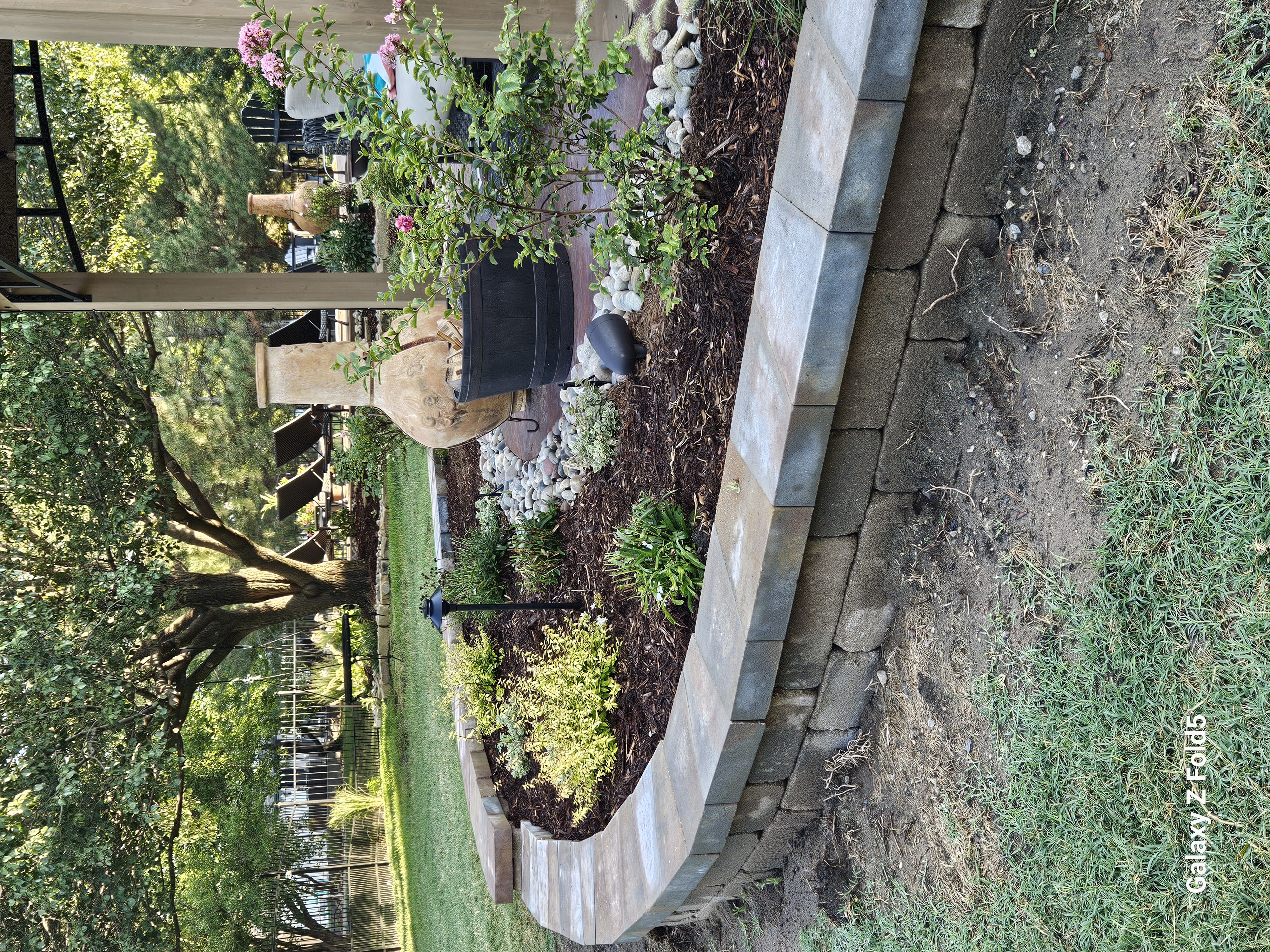 Retaining Walls and Steps by Jesus Landscaping in Wichita Kansas